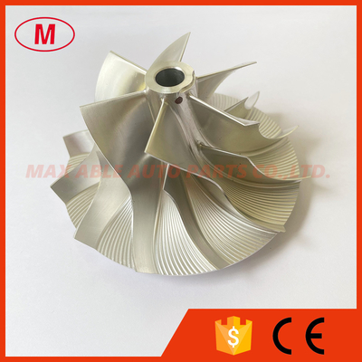 S400 6+6 blades 63.50/101.00mm high performance Turbo milling/aluminum 2618/billet compressor wheel