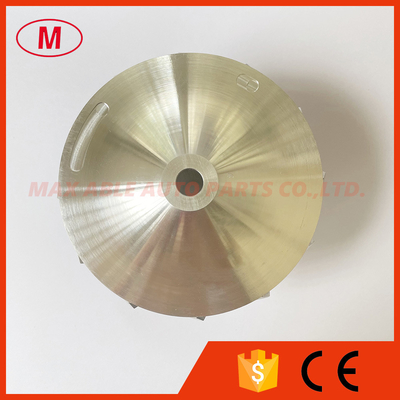 S400 6+6 blades 63.50/101.00mm high performance Turbo milling/aluminum 2618/billet compressor wheel