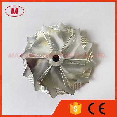 GT3795 67.77/94.00mm 6+6blades slimnose Turbo milling/aluminum 2618/billet compressor wheel for Chevy 6.6L PowerMax