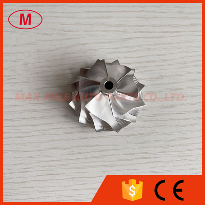 RHV4 297710/297712 36.35/49.00mm 6+6 blades high performance turbo milling/aluminum 2618/billet compressor wheel