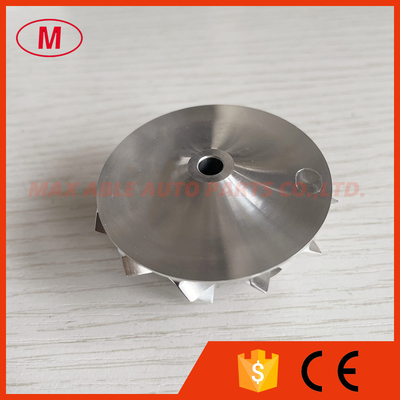 RHV4 297710/297712 36.35/49.00mm 6+6 blades high performance turbo milling/aluminum 2618/billet compressor wheel