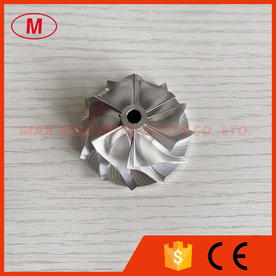 RHF4H 35.30/47.00mm 6+6 blades high performance Turbocharger milling/aluminum 2618/billet compressor wheel for VIBR/VN3