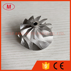 RHF4 41.50/50.00mm 11+0 blades Turbocharger milling/aluminum 2618/billet compressor wheel