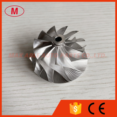 RHF4 41.50/50.00mm 11+0 blades Turbocharger milling/aluminum 2618/billet compressor wheel