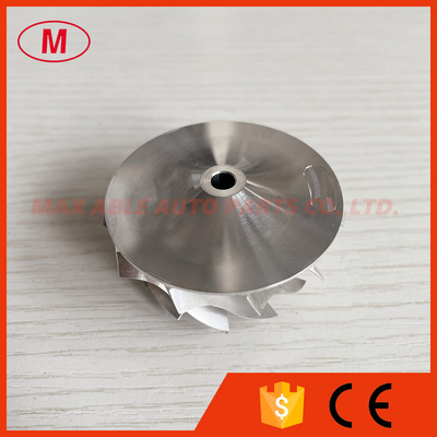 RHF4 41.50/50.00mm 11+0 blades Turbocharger milling/aluminum 2618/billet compressor wheel