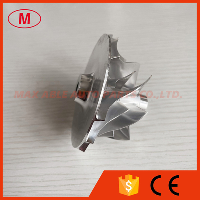 S00V111 173796 55.81/77.27mm 7+7 blades  aluminum 2618/milling /billet compressor wheel for 173900