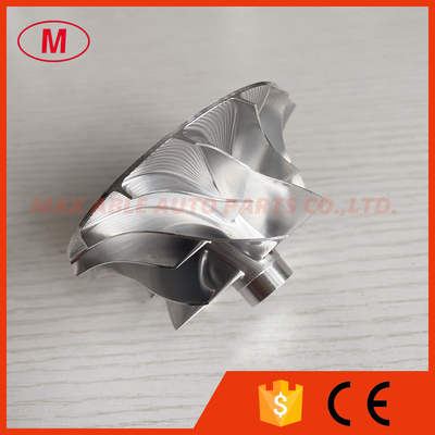 S00V111 173796 55.81/77.27mm 7+7 blades  aluminum 2618/milling /billet compressor wheel for 173900