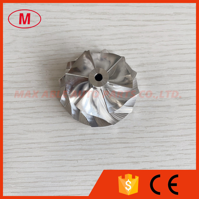 K04 5306-123-2201/9A212303152 42.90/54.96mm 6+6 blades high performance aluminum 2618/milling /billet compressor wheel