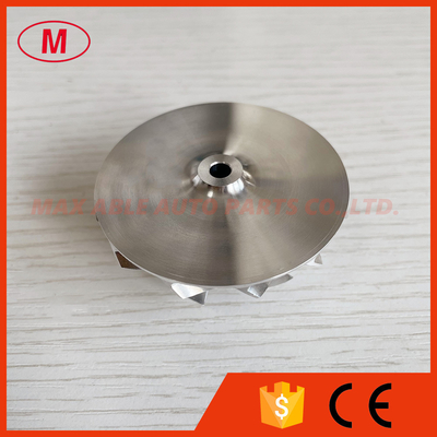 K04 5306-123-2201/9A212303152 42.90/54.96mm 6+6 blades high performance aluminum 2618/milling /billet compressor wheel