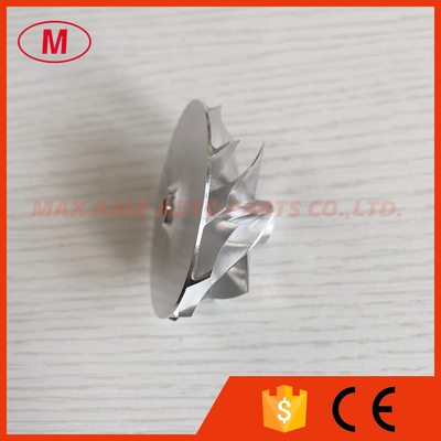 K04 5306-123-2201/9A212303152 42.90/54.96mm 6+6 blades high performance aluminum 2618/milling /billet compressor wheel
