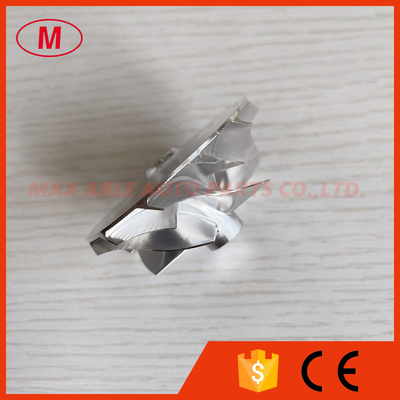 K04 5306-123-2201/9A212303152 42.90/54.96mm 6+6 blades high performance aluminum 2618/milling /billet compressor wheel