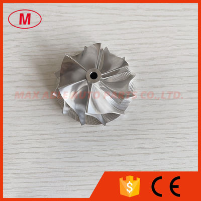 K04 5306-123-2014 46.39/56.08mm 6+6 blades performance aluminum 2618/milling/billet compressor wheel for 5304-970-0064