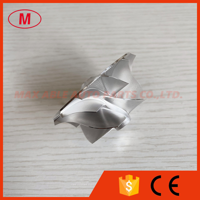 RHV4 42.80/56.50mm 6+6 blades performance point milling air curve turbo milling/aluminum 2618/billet compressor wheel