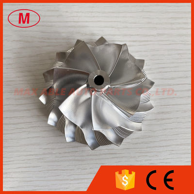 GT3584 7+7 blades 61.33/84.00mm point milling Performance turbo milling/aluminum 2618/billet compressor wheel for racing