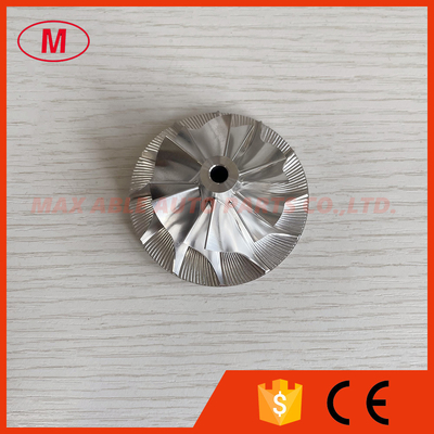 K16-7135 44.25/63.50mm 6+6 BLADES Turbocharger aluminum 2618/ Billet compressor wheel for 5316-970-7023/7129