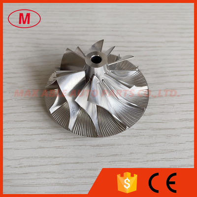 K16-7135 44.25/63.50mm 6+6 BLADES Turbocharger aluminum 2618/ Billet compressor wheel for 5316-970-7023/7129