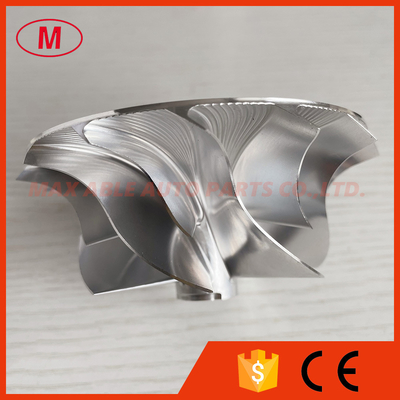 S300 73.00/98.00mm 7+7 blades Performance aluminum 2618/milling/billet compressor wheel