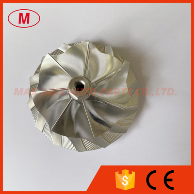 PTE4202R 7+7blades 74.93/102.75mm turbo/milling/aluminum 2618/billet compressor wheel