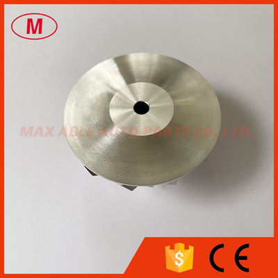GT2872 47.00/63.00mm 6+6 blades Turbo milling/aluminum 2618/billet compressor wheel