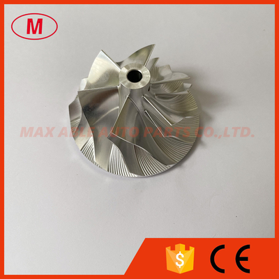 GT2872 47.00/63.00mm 6+6 blades Turbo milling/aluminum 2618/billet compressor wheel