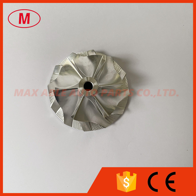 GT2872 47.00/63.00mm 6+6 blades Turbo milling/aluminum 2618/billet compressor wheel