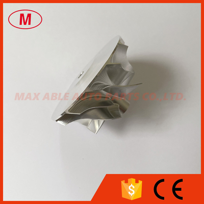 GT2872 47.00/63.00mm 6+6 blades Turbo milling/aluminum 2618/billet compressor wheel