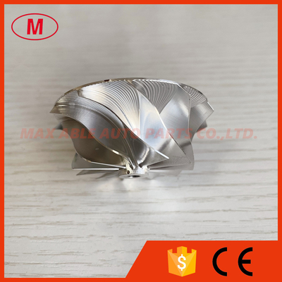 KP39 39.50/52.00mm 11+0 blades high performance milling/aluminum 2618/billet compressor wheel for 5439-970-0045 upgrade