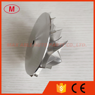 GT3584 7+7 blades 61.33/84.00mm turbo milling/aluminum 2618/billet compressor wheel for racing