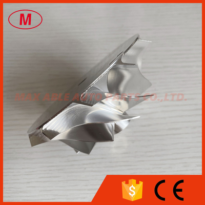 6418-4 75.83/102.75mm 11+0 blades bore :9.99mm racing turbocharger milling/aluminum 2618/billet compressor wheel