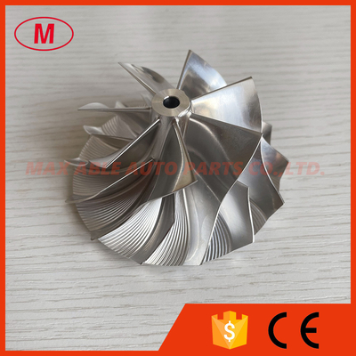 K16 reverse 7+7 blades 62.00/82.00mm High performance Turbo milling/aluminum 2618/Billet compressor wheel