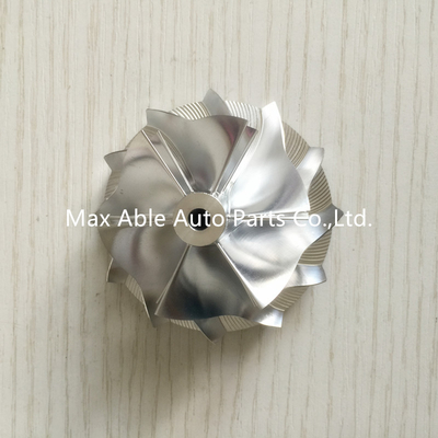 GT15-25 50.2x65mm 6+6 Blades 702549-0008HF V1 billet turbocharger compressor wheel for Toy