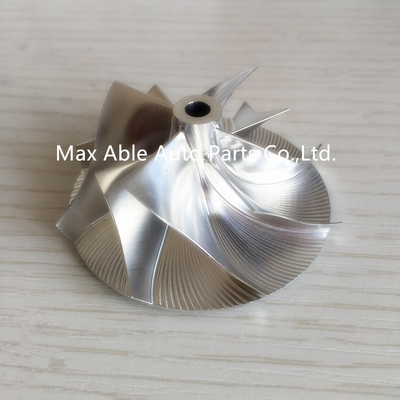 K04 41.94X56.08mm 5306-123-2203 4+4 blades billet compressor wheel for AD SEAT turbocharge