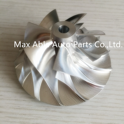 HY35 55.96/78mm 7+7 blades Turbocharger Billet compressor wheel for Cummi*ns/Dodg*e