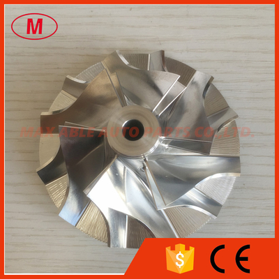 T61 409033-0013 59.50/94.02mm 6+6 blades turbocharger billet compressor wheel for CAT