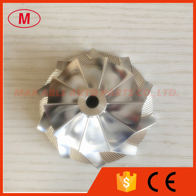 GT28 49.70/67.40mm 10+0 blades 446179-0094/816366-0001 racing turbo billet compressor wheel