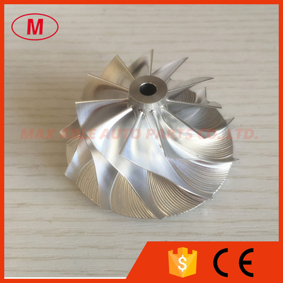 GT15-25 784369-0002/787571-0002 44.39/60.01mm 11+0 Blades high performance milling/aluminum 2618/billet compressor wheel