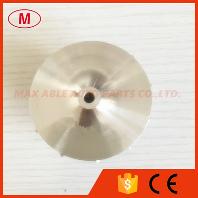 GT15-25 784369-0002/787571-0002 44.39/60.01mm 11+0 Blades high performance milling/aluminum 2618/billet compressor wheel