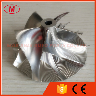 TD05H 60.50/78.00mm 5+5 blades Turbocharger Milling/aluminum 2618/billet compressor wheel for MITSUBISHI