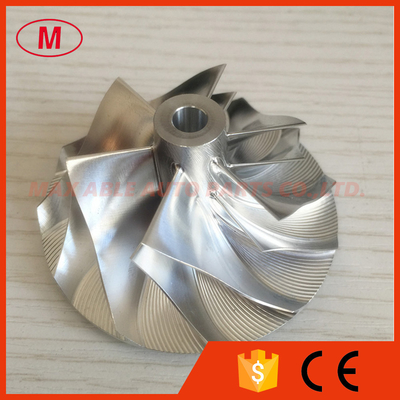 TE06H 48.04/68.01mm 49185-40700 49185-01041 6+6 blades turbo Billet compressor wheel for 4