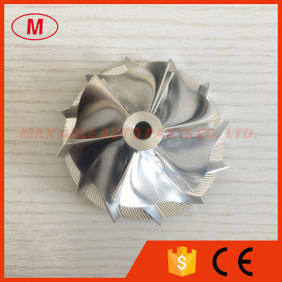 RHF55 20G 52.56/68.01mm 6+6 Blades high performance billet/milling turbo compressor wheel