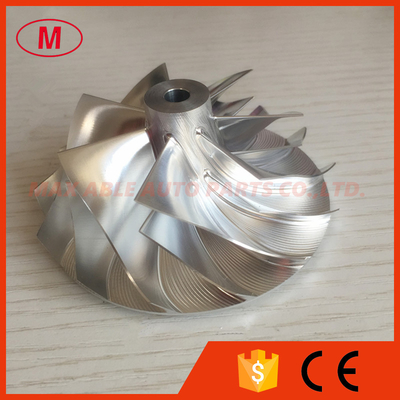 GT3076 7+7 blades 59.08/76.13mm turbo billet/milling/aluminum compressor wheel for racing