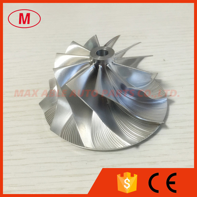 TD05H-20G 52.56/73.04mm 11+0 bladesTurbocharger aluminum 2024/milling/ Billet compressor w