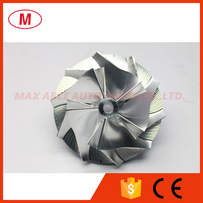 HX40/HE351 4035879 59.96/85.98mm 5+5 blades high performance turbo billet compressor wheel