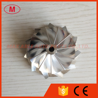 CT10 46.02/58.00mm 11+0 blades high performance turbo billet/milling/aluminum 2024 compres