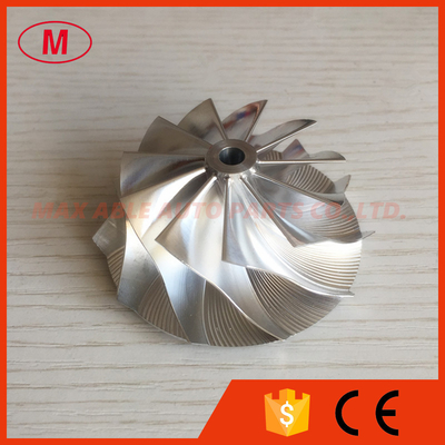 CT10 46.02/58.00mm 11+0 blades high performance turbo billet/milling/aluminum 2024 compres