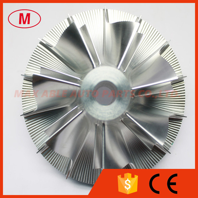 4HD 5250-123-2005 86.30/121.80mm 7+7 blades turbo aluminum 2024/ billet compressor wheel