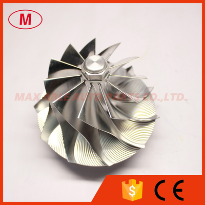 GTB4202 74.67/102.38mm 712341-0004 11+0 blades high performance billet compressor wheel