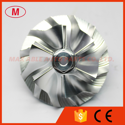 GT3571 51.16/70.97mm 434244-0012 6+6 blades milling/aluminum 2024/Billet compressor wheel