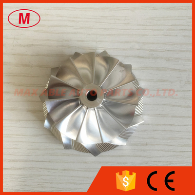 TD04HL 19T 46.02/58.00mm 11+0 blades 49189-X cutback:6.0 Turbocharger Billet compressor wheel
