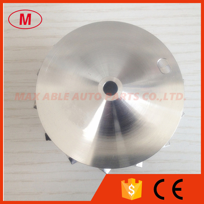 RHF55 48.62/65.00mm 7+7 blades high performance aluminum 2618/Billet compressor wheel for viet